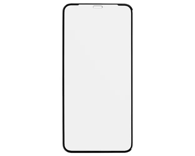 Folie Protectie Sticla 3D Devia Full Screen Explosion DVST3DSEXIMBK pentru iPhone 11 Pro Max + Folie Spate (Transparent/Negru)
