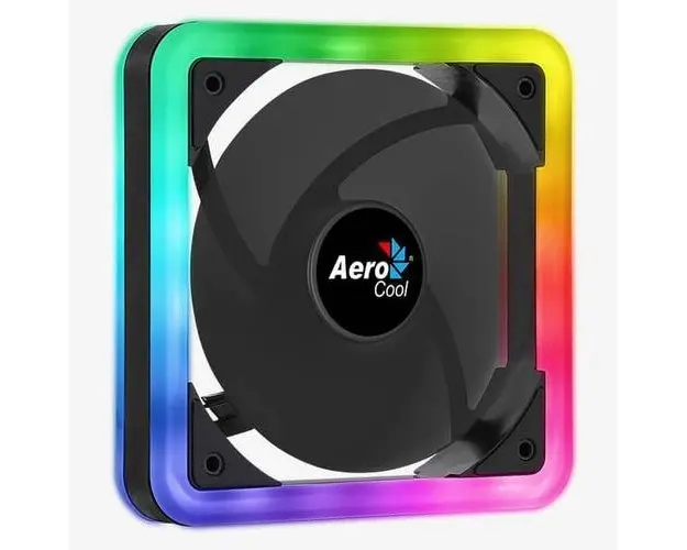 Ventilator Aerocool Edge14 140mm, iluminare aRGB