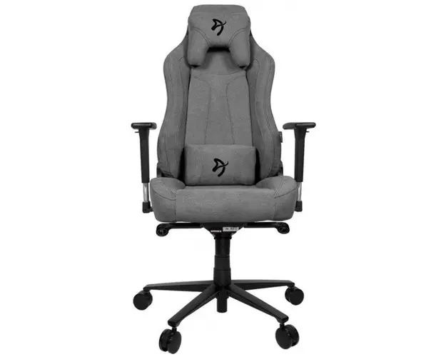 Scaun gaming Arozzi Vernazza Soft Fabric, reglabil (Gri)