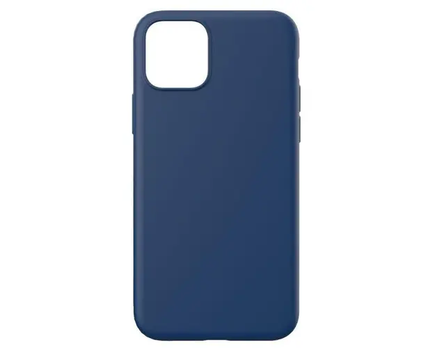 Protectie Spate Lemontti Soft Slim LEMSSXIDB pentru iPhone 11 (Albastru)