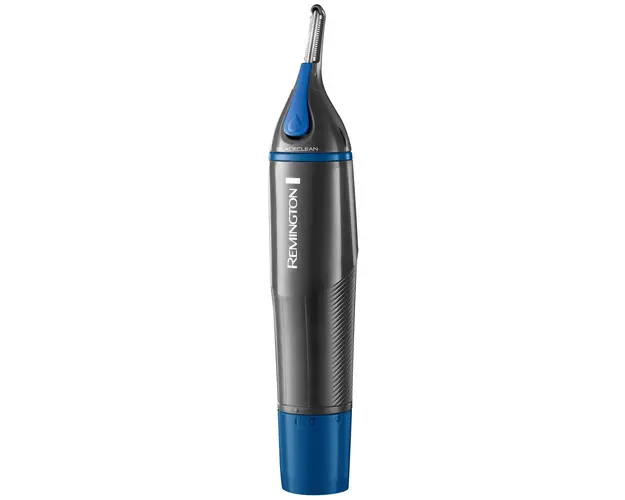 Trimmer pentru nas si urechi Remington Nano Series NE3850, Active Blade Clean (Negru/Albastru)