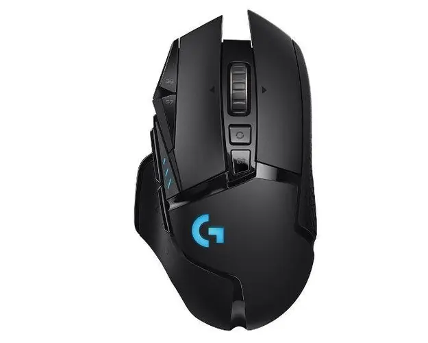 Mouse Gaming Wireless Logitech G502 LightSpeed Hero, 16000 DPI (Negru) 