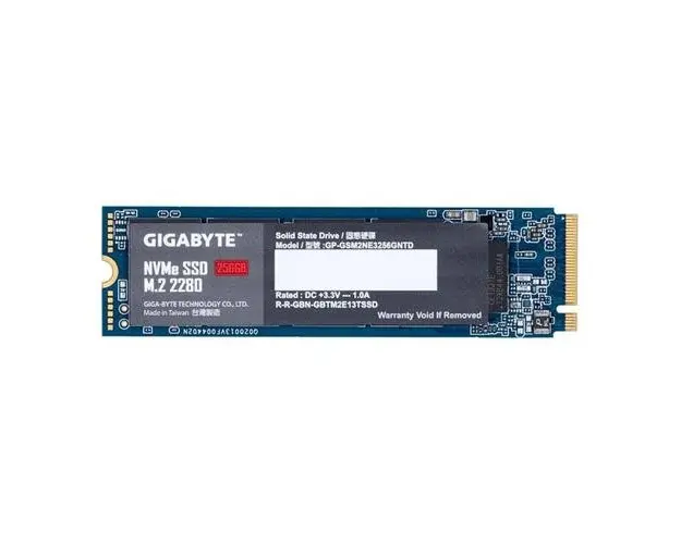 SSD GIGABYTE GP-GSM2NE3256GNTD, 256GB, PCI Express 3.0 x4, M.2 2280