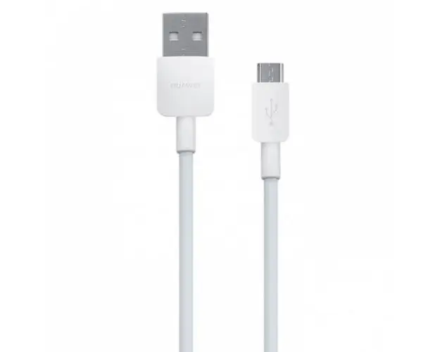 Cablu de date Huawei CP70, Micro USB, 1m (Alb)