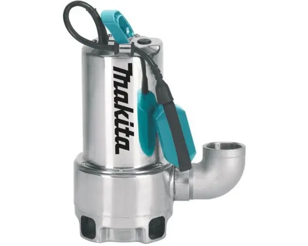 Pompa apa murdara Makita PF1110, 1100 W, 15000 l/h debit apa, 10 m inaltime refulare, 10 m cablu alimentare