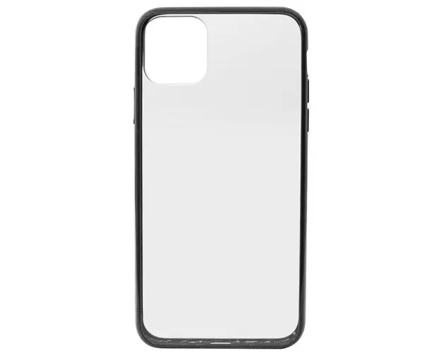 Protectie Spate Devia Shark 4 DVSHK4XIPMBK pentru iPhone 11 Pro Max (Transparent/Negru)