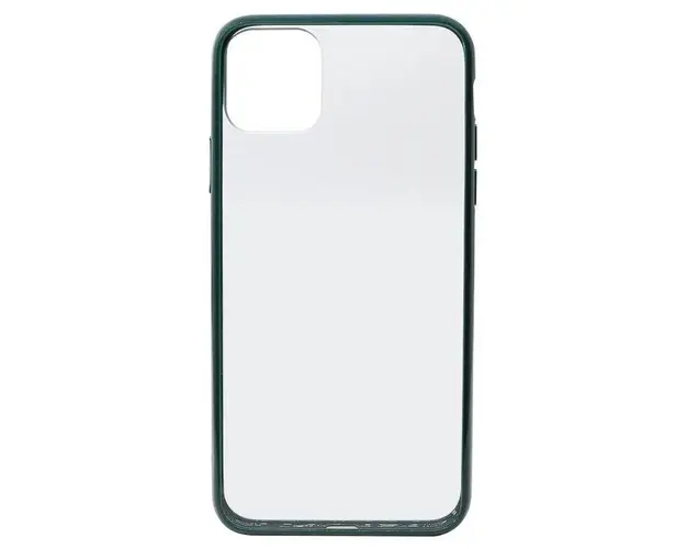Protectie Spate Devia Shark 4 DVSHK4XIPMGR pentru iPhone 11 Pro Max (Transparent/Verde)