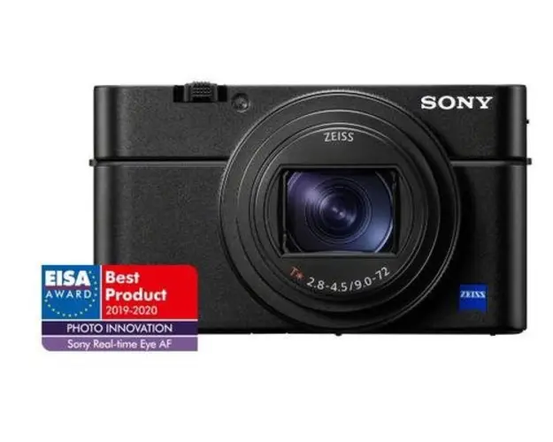 Aparat Foto Digital Sony Cyber-Shot DSC-RX100VII, 20.2MP, 4K HDR, Senzor Exmor RS BSI CMOS 1.0inch, Ecran 3inch, Obiectiv ZEISS 24-200mm, Wi-Fi, NFC (Negru)
