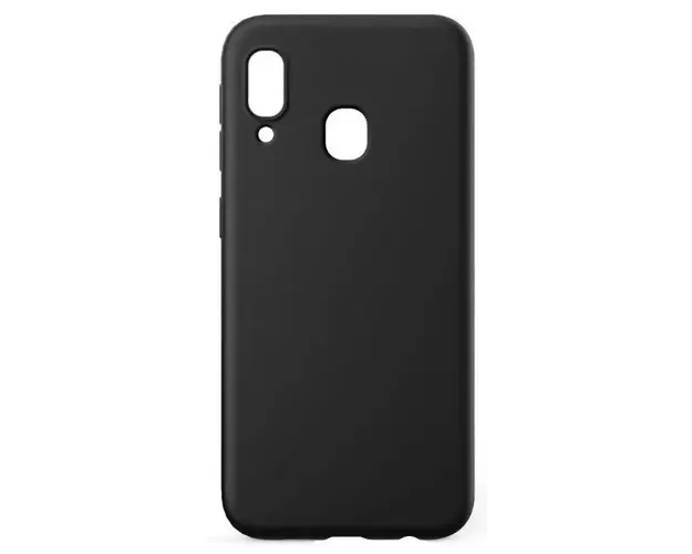 Protectie Spate Lemontti Silicon Soft Slim LEMSSA20EBK pentru Samsung Galaxy A20e (Negru)