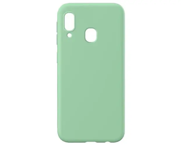 Protectie Spate Lemontti Silicon Soft Slim LEMSSA20EGR pentru Samsung Galaxy A20e (Verde)