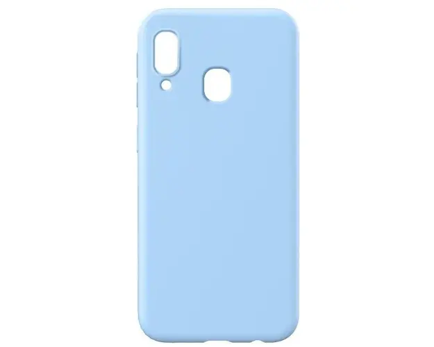 Protectie Spate Lemontti Silicon Soft Slim LEMSSA20EOB pentru Samsung Galaxy A20e (Albastru)