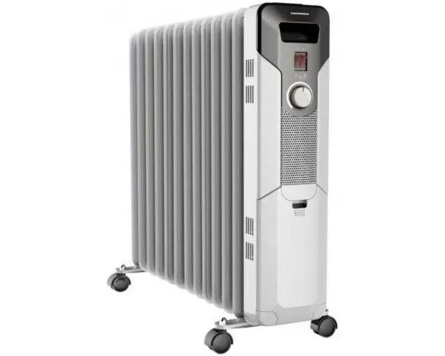 Calorifer electric cu ulei Heinner HOH-Y13S, 2500W, 13 elementi, 3 trepte (Alb)
