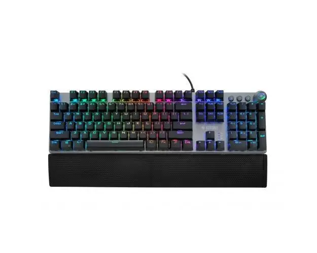 Tastatura Gaming Mecanica I-BOX Aurorra K-4, RGB LED, USB (Negru)