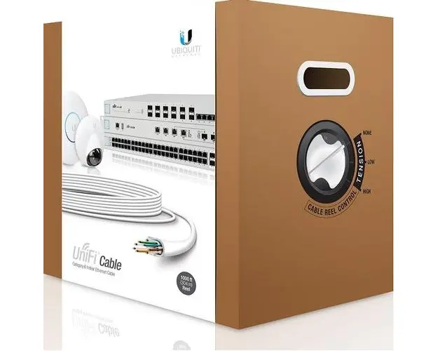 Cablu Ubiquiti UniFi UC-C6-CMR, CAT6, 304m, 10G