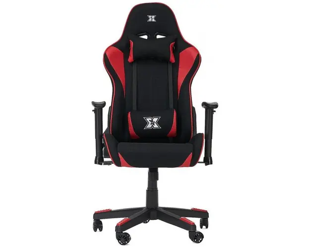 Scaun gaming Serioux Torin, reglabil (Negru/Rosu)