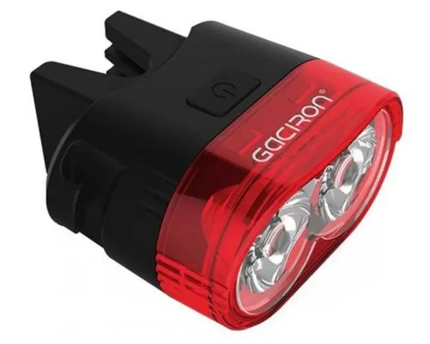 Stop Frana Gaciron W09-B, 600 lumeni, senzori de miscare si lumina, acumulator 680 mAh (Negru)