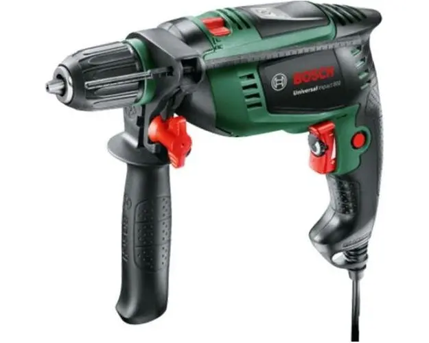 Masina de gaurit cu percutie Bosch Universal Impact 800, 800 W, 3000 RPM, 19 Nm, turatie variabila