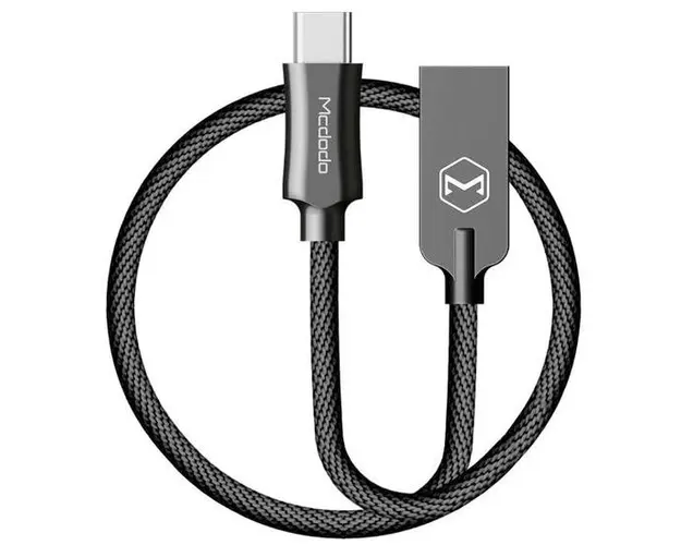 Cablu de date Mcdodo Knight CA-4392, Type-C, 1.5 m, QC4.0 (Negru)