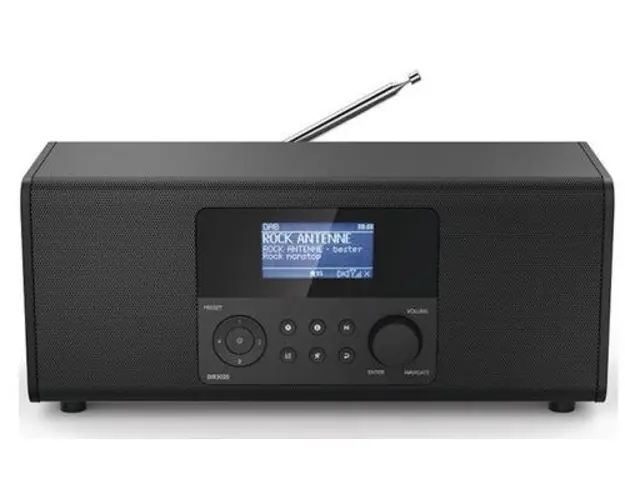 Radio cu internet Hama DIR3020, Wi-Fi, 6 W (Negru)