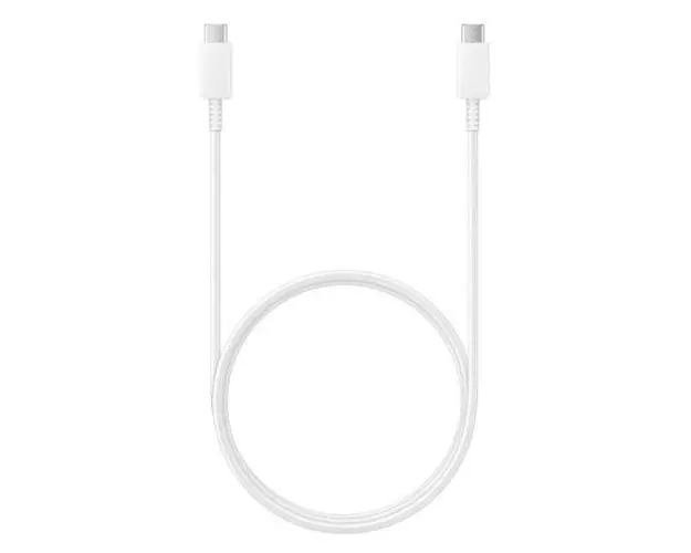 Cablu de date Samsung EP-DN975BWEGWW Type-C to Type-C, 1m (Alb)