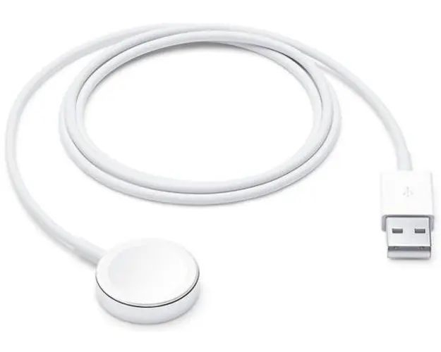 Incarcator magnetic Apple mx2e2zm/a pentru Apple Watch, 1m (Alb)