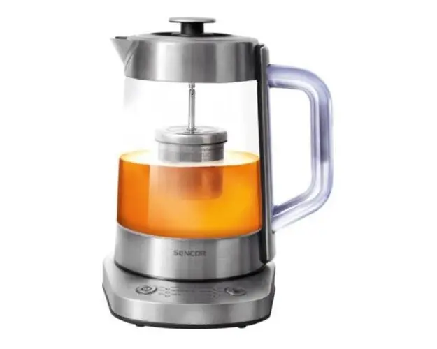 Fierbator apa Sencor SWK 1590SS, 1500 W, 1.5 l (Transparent/Inox)