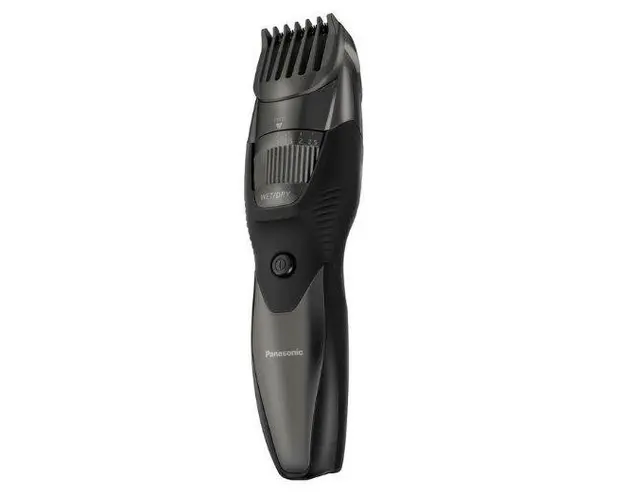 Trimmer Panasonic ER-GB44-H503, Wet & Dry, Motor liniar, 10 trepte (Gri)