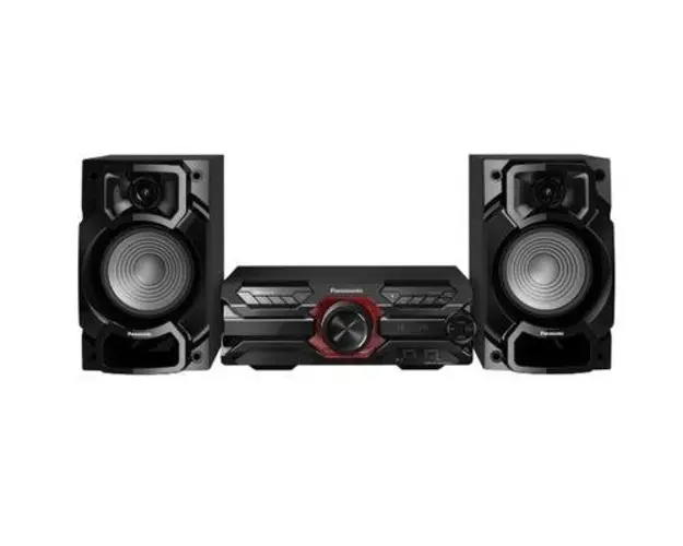 Microsistem audio Panasonic SC-AKX320E-K High Power, 450W RMS, Dual USB, AUX Bluetooth (Negru)