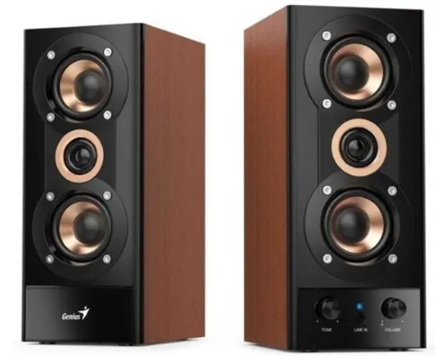 Boxe Genius SP-HF800A II, 2.0, 20 W, amplificare integrata (Maro)