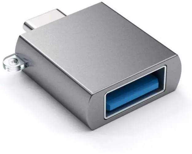 Adaptor Satechi ST-TCUAM, USB - USB Type-C (Gri)