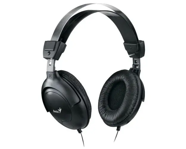 Casti Stereo Genius HS-505X, Microfon (Negru)