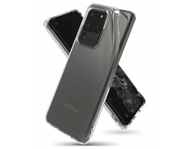 Protectie Spate Ringke Air 8809688898051 pentru Samsung Galaxy S20 Ultra (Transparent)