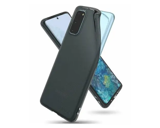 Protectie Spate Ringke Air 8809688897627 pentru Samsung Galaxy S20 (Transparent/Fumuriu)