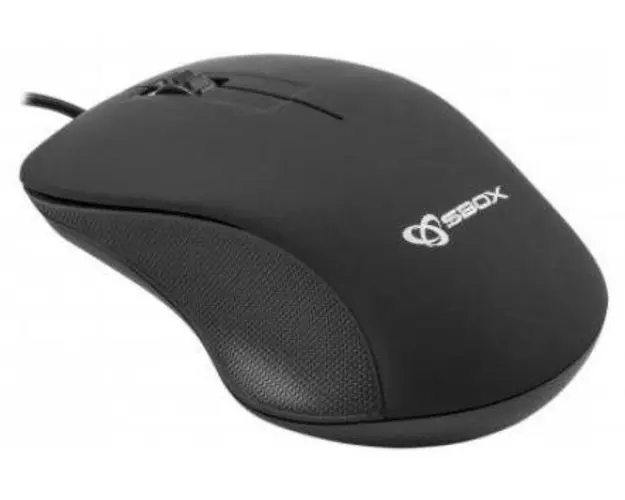 Mouse Optic SBOX M-958, 1000 DPI (Negru)