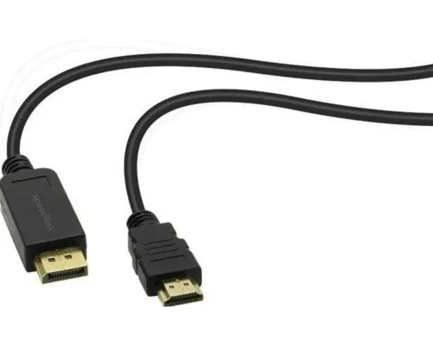 Cablu Speedlink SL-170015-BK, DisplayPort - HDMI, 1.8 m (Negru)