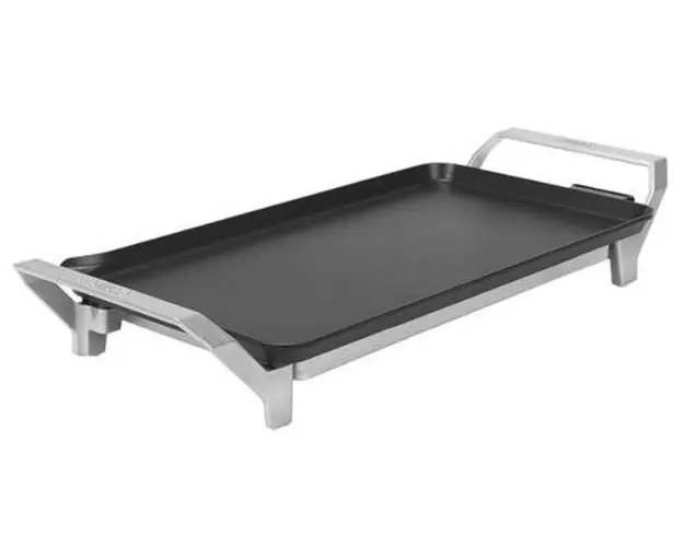Gratar electric Princess Table Chef Premium 0110310001001, 2000 W, 23 x 43 cm (Negru/Inox)
