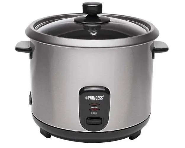 Aparat gatit orez Princess 0127195001001, 700 W, 1.8 l (Inox)