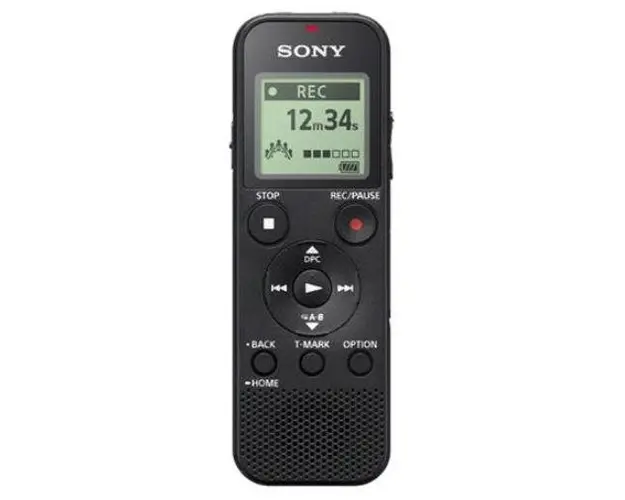 Reportofon Sony ICDPX370.CE7, 4GB, functie MP3 (Negru)