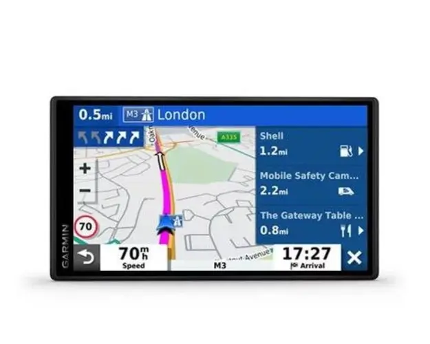 Sistem de navigatie Garmin DriveSmart 55 Full EU MT-S, ecran 5,5inch, Wi-Fi, bluetooth , Informatii din trafic (Negru)