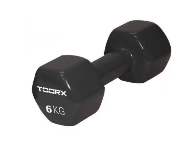 Gantera TOORX MV-6, PVC, 6 kg (Negru) 