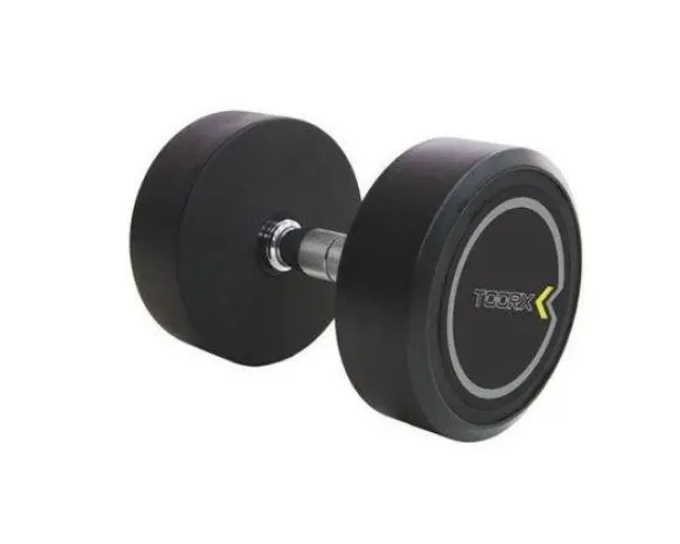 Gantera Profesionala TOORX MPU-24, Suprafata anti-alunecare, 24 kg (Negru)