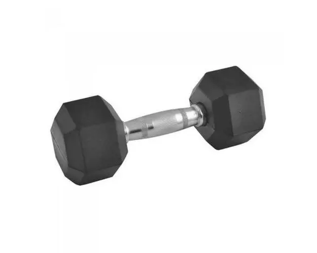 Gantera Hexagonala TOORX MEG-17.5, 17,5 kg (Negr) 
