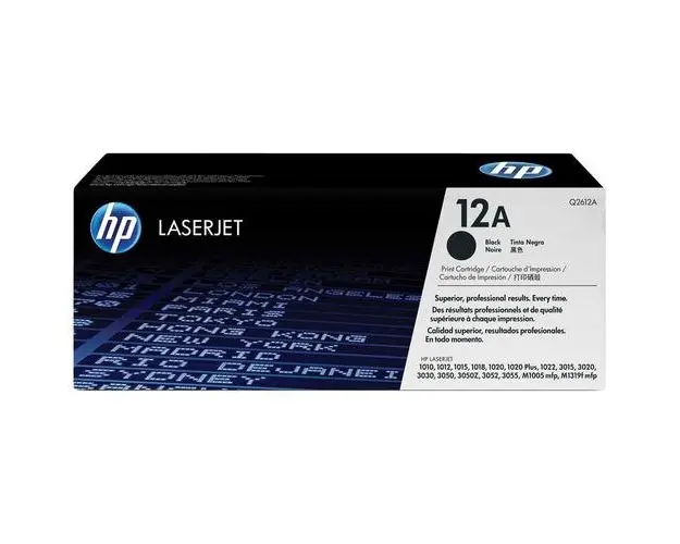 Toner HP Q2612A (Negru)