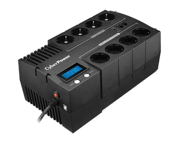 UPS CyberPower BR1200ELCD, 1200VA/ 720W, AVR, 8 x Shucko