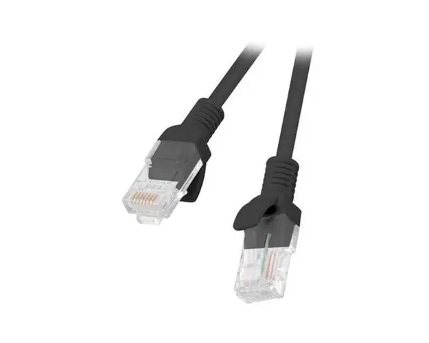 Patchcord Lanberg LANBG_PCU610CC0500BK UTP, Cat. 6, 5m (Negru)