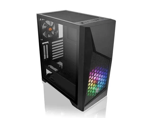Carcasa Thermaltake Commander G32, Mid Tower, Tempered Glass, iluminare aRGB (Negru)