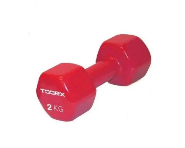 Gantera TOORX MV-2, PVC, 2 kg (Rosu)