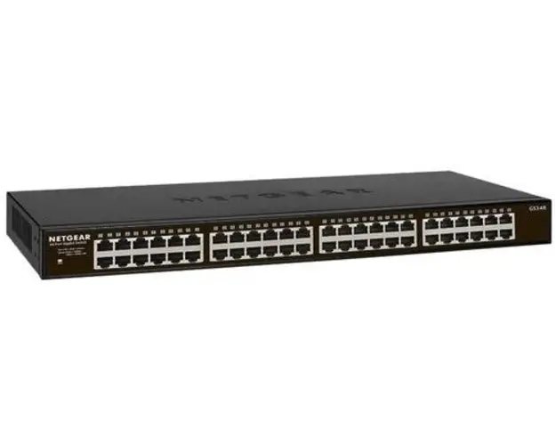 Switch Netgear GS348-100EUS, Gigabit, 48 Porturi, Unmanaged
