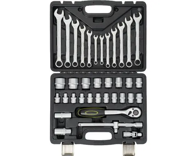Trusa multifunctionala 37 piese Heinner CTSM013, material chrome-vanadium
