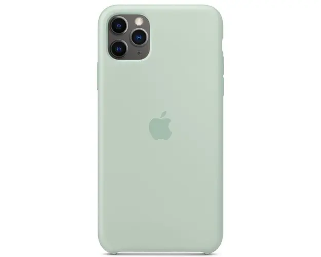 Protectie Spate Apple Beryl MXM92ZM/A pentru iPhone 11 Pro Max, Silicon (Verde)
